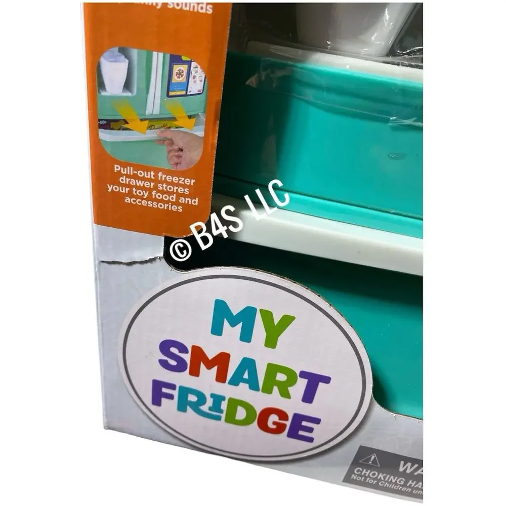 Play My Smart Fridge Double Door Learning Kids Toy Refrigerator